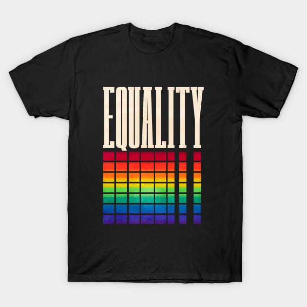 EQUALITY LGBTQ T-Shirt by VERXION